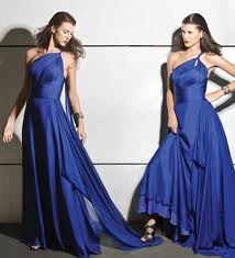 lindos vestidos na cor que esta em alta nesta estaÃ§Ã£o: azul royal ...