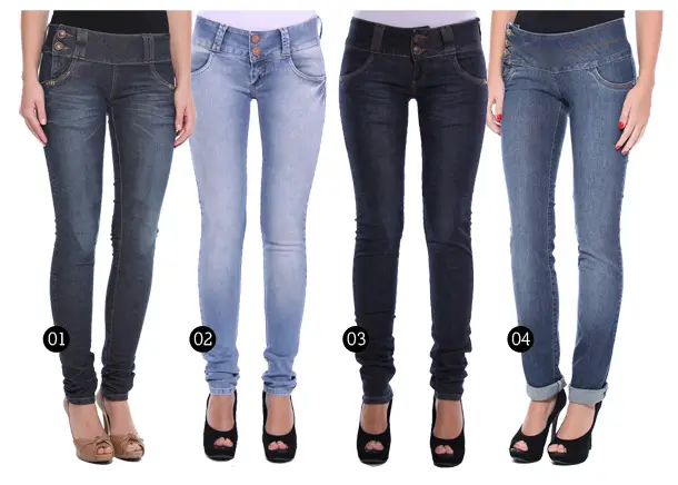 jeans para baixinhas