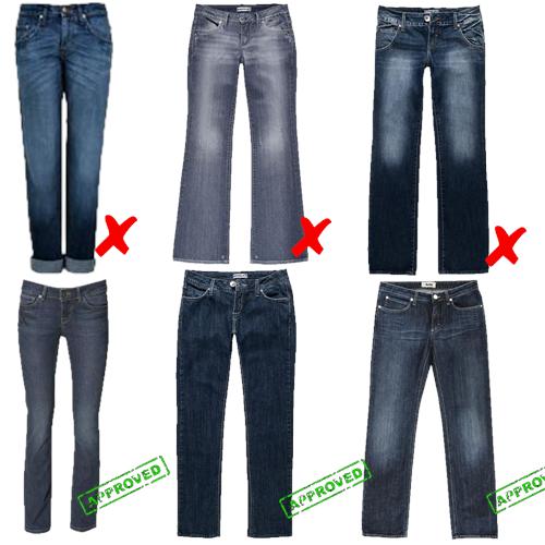 calça jeans feminina para baixinhas