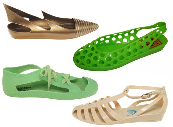marcas de sandálias de plástico