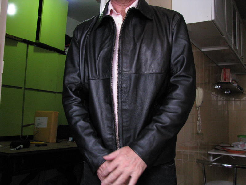 jaqueta de couro dudalina masculina