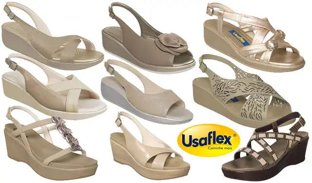 modelos de sapatos da usaflex