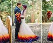 Vestidos de Casamento Coloridos (1)