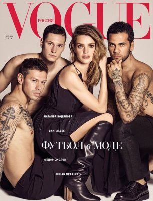 Natalia Vodianova na Capa da Revista  Vogue 