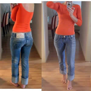 calça jeans zoomp feminina
