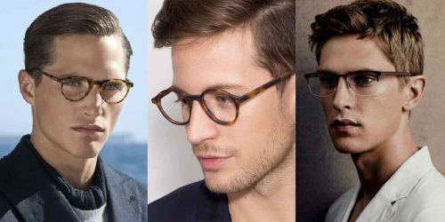 Rosto Quadrado Masculino Óculos 