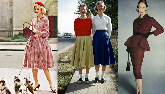 Moda da Década de 50 